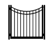 f signature concave single gate